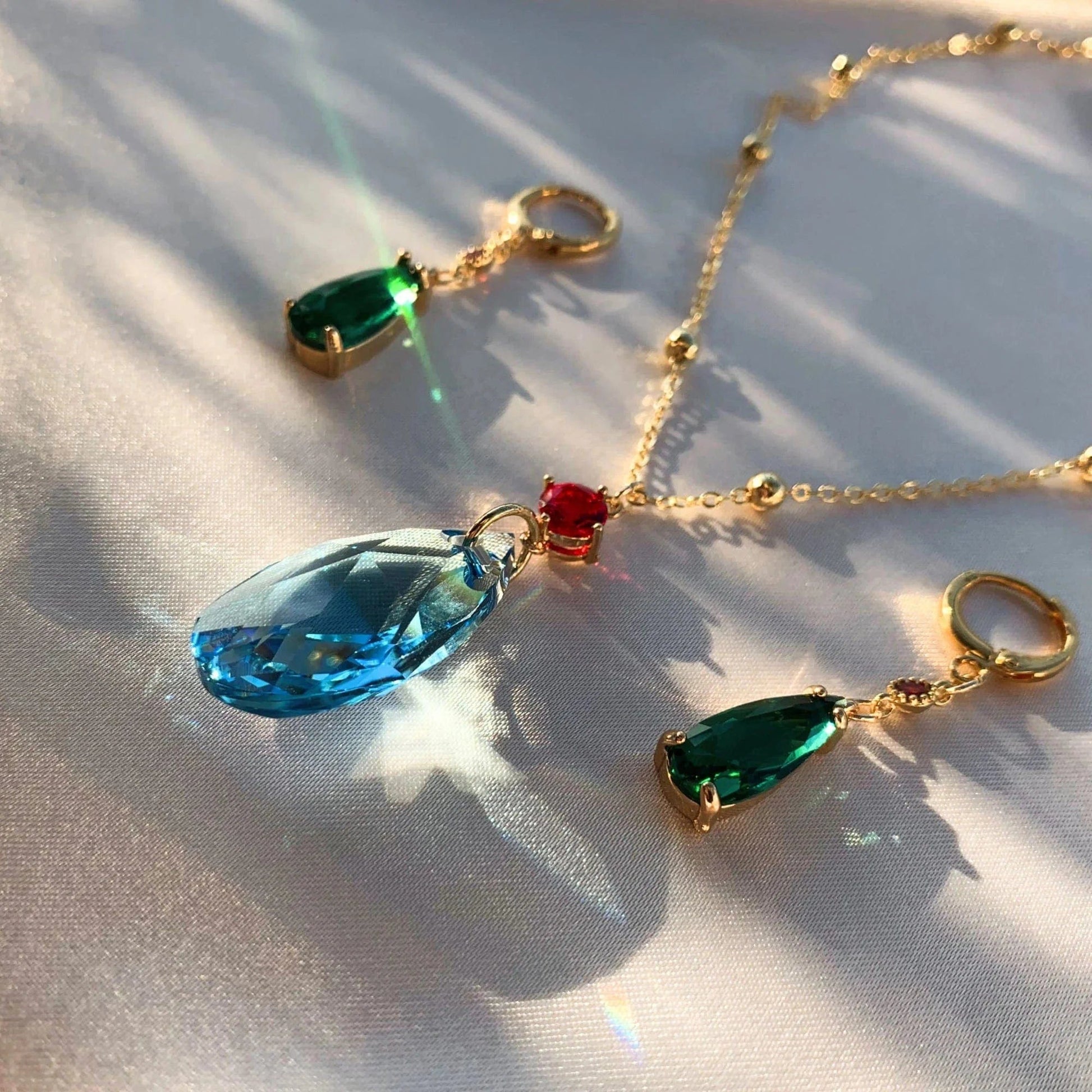 SolariaJewelry Das wandelnde Schloß Ohrringe