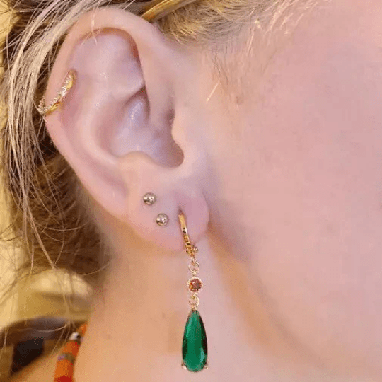 SolariaJewelry Das wandelnde Schloß Ohrringe