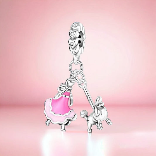 SolariaJewelry Fashion Fairytale Anhänger Charm für Bettelarmband, S925 Silber