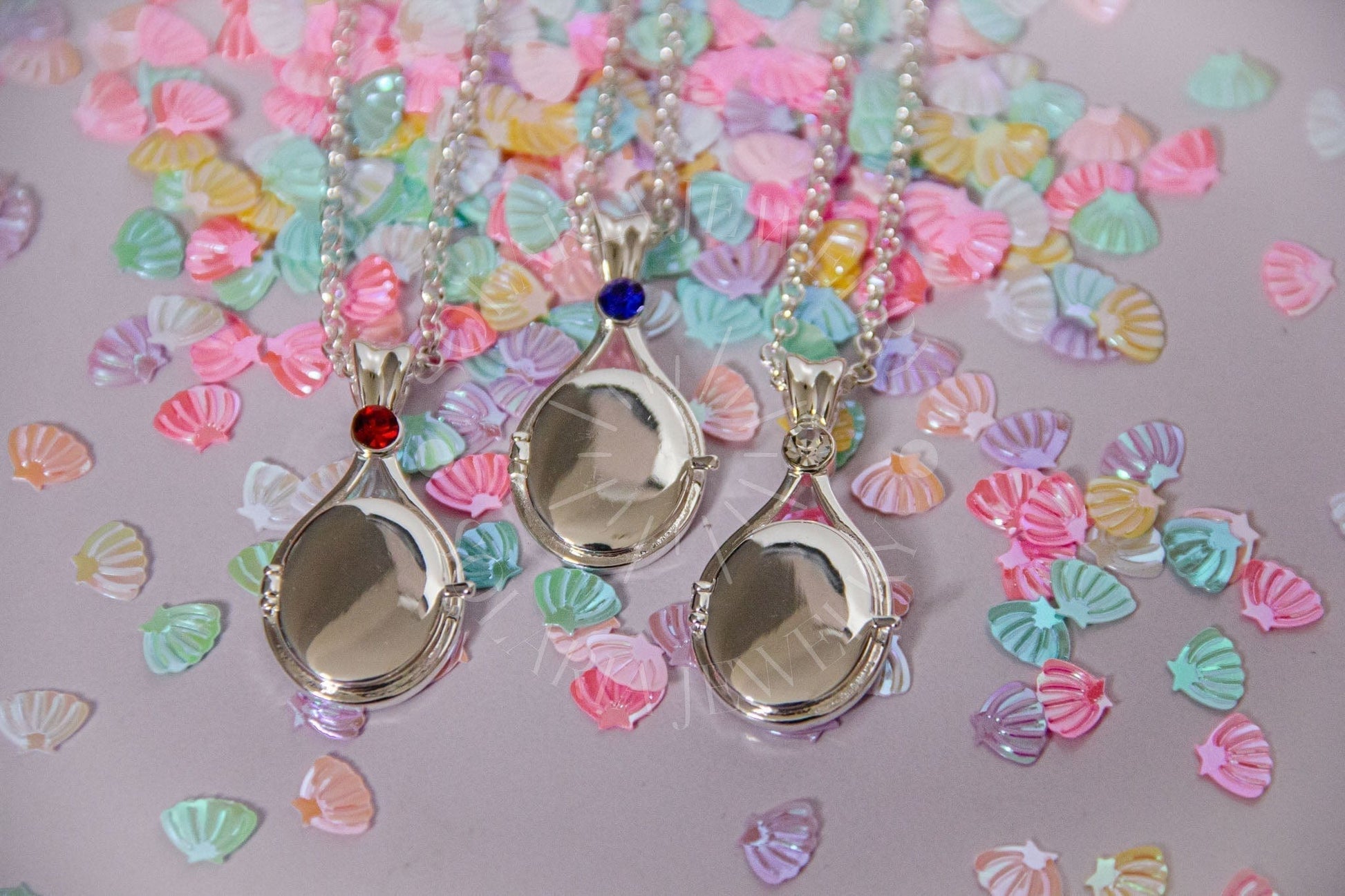 SolariaJewelry Meerjungfrau Amulett Halskette - inklusive Geschenkbox