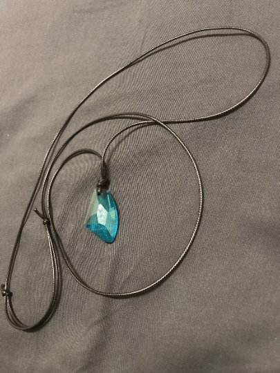 SolariaJewelry Mondstein Kristall Halskette