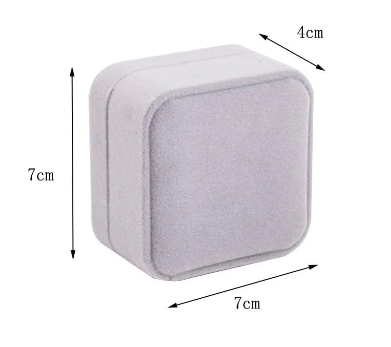 SolariaJewelry Samt Schmuck Geschenkbox, Aufbewahrung Box Geschenk Verpackung für Halsketten