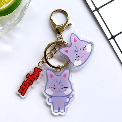 K-Pop Acryl Keychain Anhänger dreiteilig, ATEEZ Aniteez