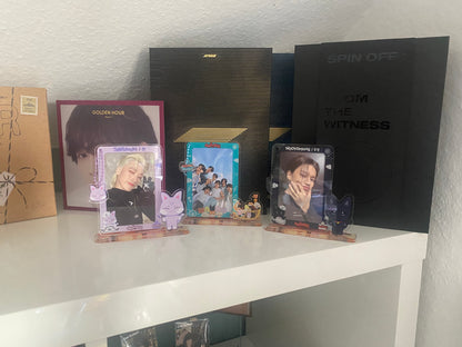 K-Pop Acryl Photocard Holder, Fotokarten Ständer, ATEEZ Aniteez