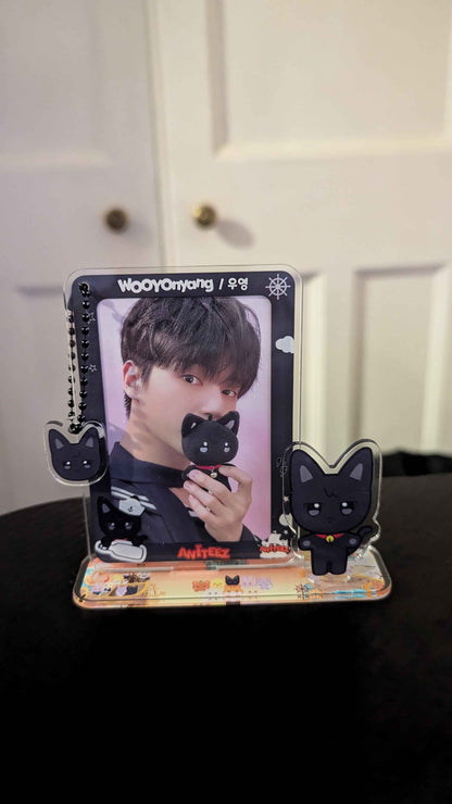 K-Pop Acryl Photocard Holder, Fotokarten Ständer, ATEEZ Aniteez