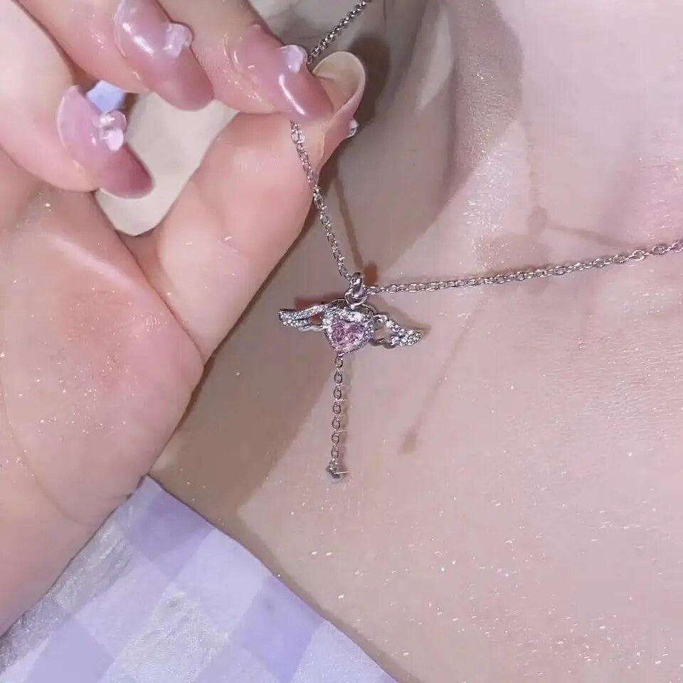 Kay jewelers angel necklace online