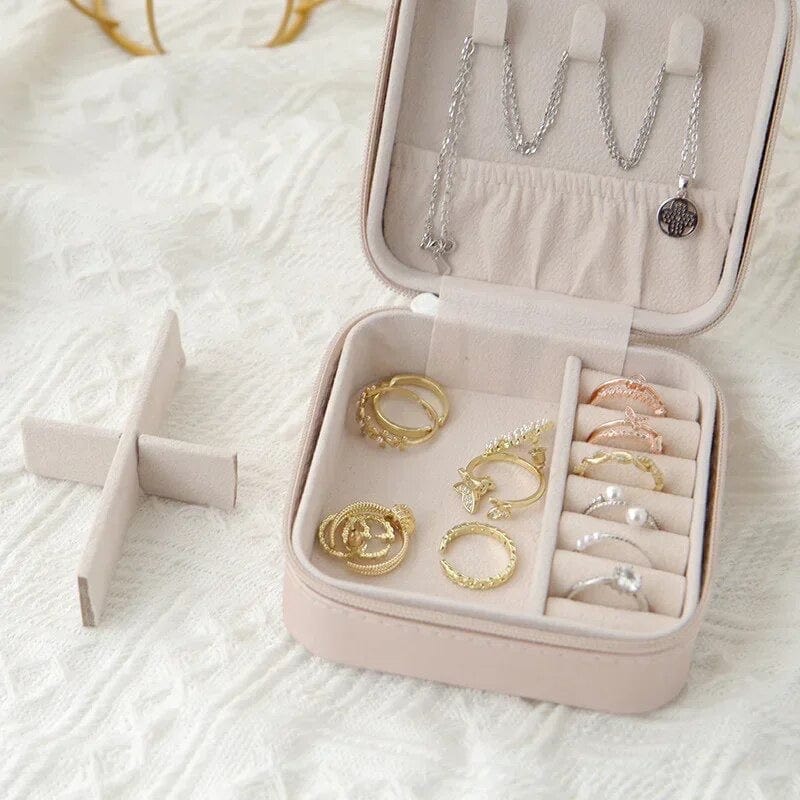 ehering aufbewahrung unterwegs Kleine Tragbare Schmuckbox, Aufbewahrungsbox für Schmuck, Organizer fü – SolariaJewelry