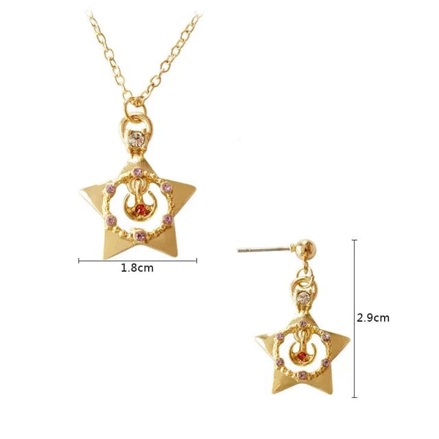 SolariaJewelry Ohrringe Star Locket Spieluhr