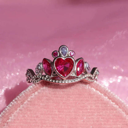 SolariaJewelry Princess Charm School Blair inspirierter Tiara Ring